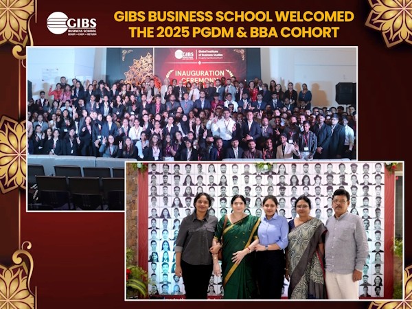 A New Chapter Began: GIBS Business School Welcomed the 2025 PGDM & BBA Cohort