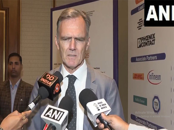 Georg Enzweiler, Deputy Head of Mission, German Embassy in India (Photo/ANI)