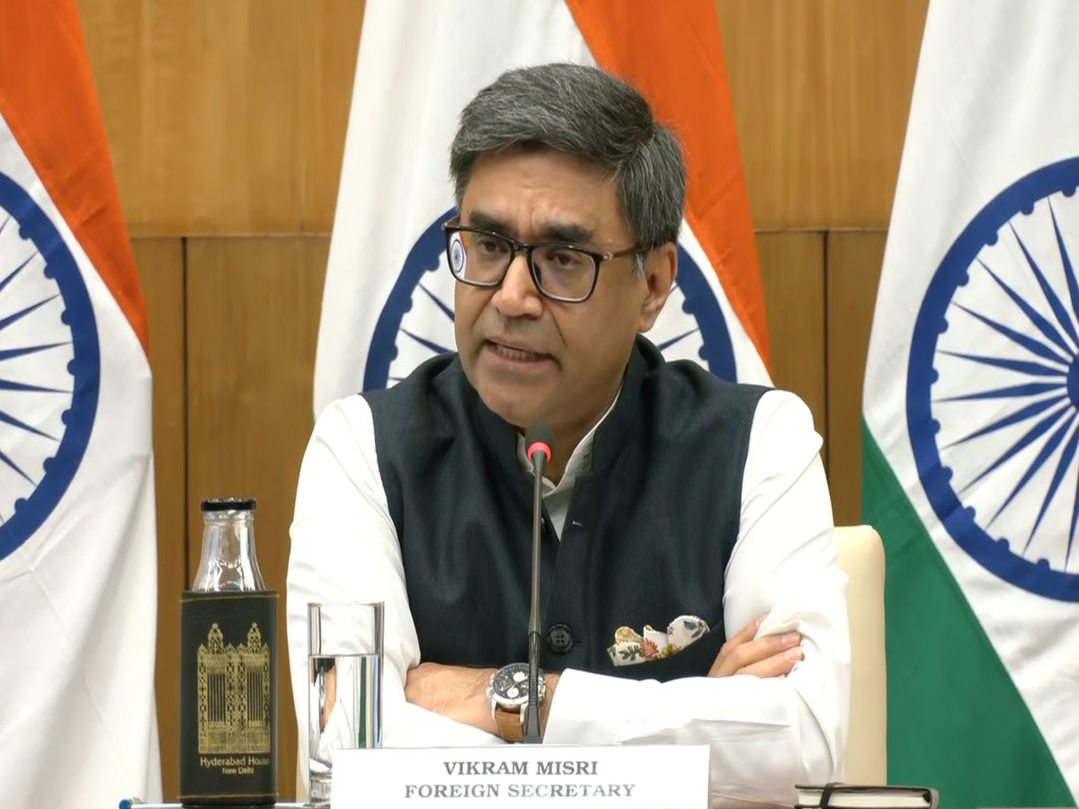 Foreign Secretary Vikram Misri (Image: YouTube@Ministry of External Affairs, India)