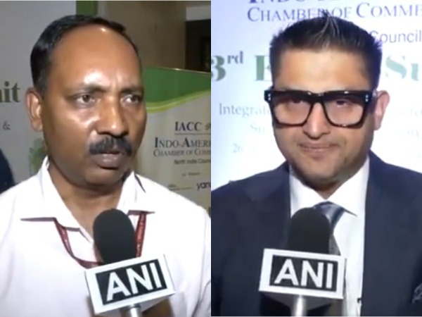 Power and Energy Advisor at NITI Aayog Rajnath Ram and Member of Central Board of Trustees at EPFO, Vineet Nahata (Photo/ANI)