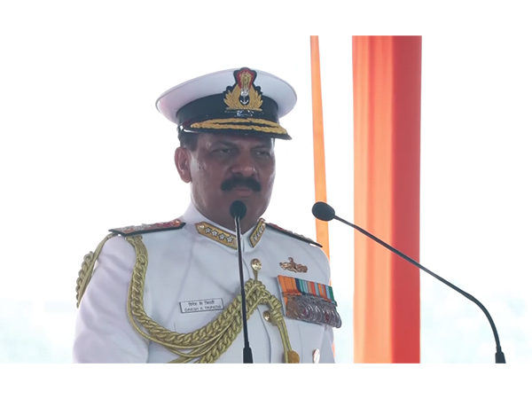  Chief of Naval Staff Admiral Dinesh Kumar Tripathi (Photo/ANI) 