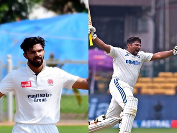 Ruturaj Gaikwad and Sarfaraz Khan (Photo: BCCI) 