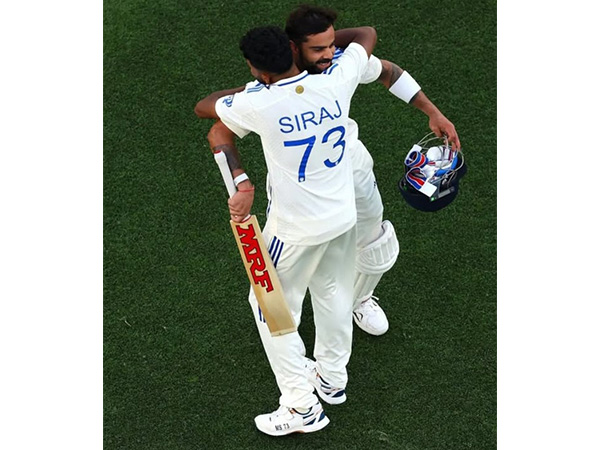 Siraj with Virat Kohli. (Photo: mohammedsirajofficial Instagram)
