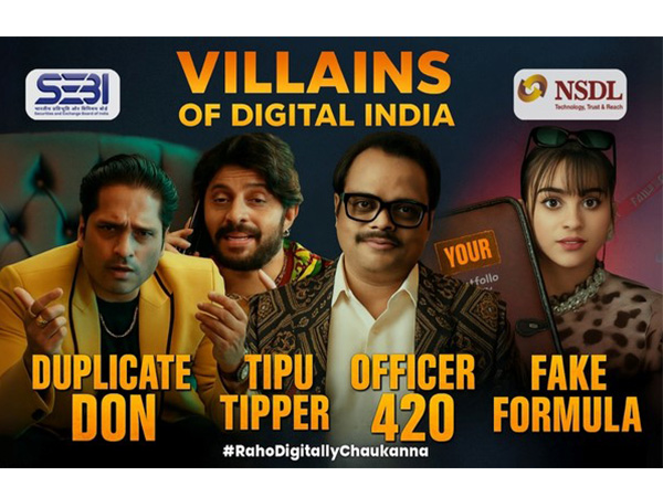 SEBI vs Scam: NSDL Rolls Out Nationwide “Raho Digitally Chaukanna” Campaign to Protect Investors from the Villains of Digital India