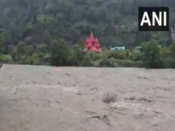  Continuous heavy rainfall across Doda district has triggered landslides, mudslides, and shooting stones (Photo/ANI)