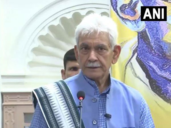 Jammu and Kashmir LG Manoj Sinha (Photo/ANI)