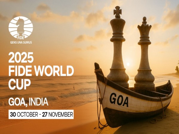 FIDE World Cup 2025 willl be held in Goa. (Photo: @FIDE_chess