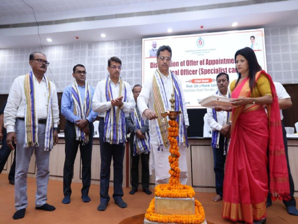 Tripura Chief Minister Dr Manik Saha (Photo/ ANI)