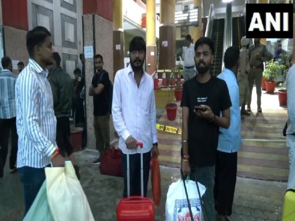 Amid the heavy rainfall, several trains have been temporarily suspended. (Photo/ANI)
