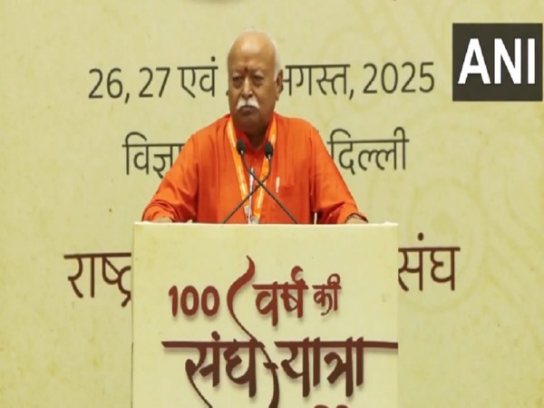  RSS chief Mohan Bhagwat (Photo/ANI) 