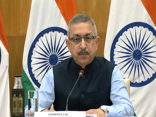 Tanmaya Lal, MEA Secretary (West) (Image: YouTube@Ministry of External Affairs, India)