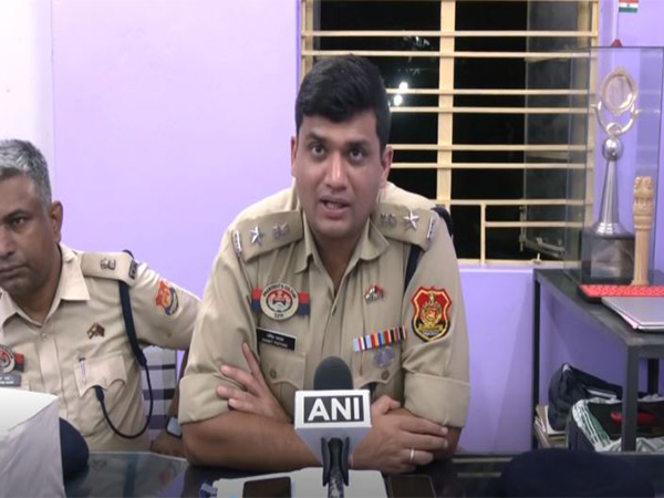 Superintendent of Police (SP) of West Tripura district, Namit Pathak (Photo/ANI)
