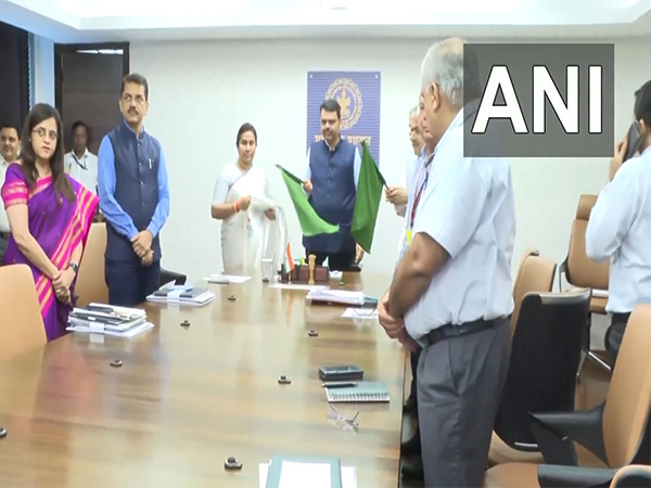 Maharashtra CM flags off extended Hazur Sahib–CSMT Vande Bharat Express (Photo/ANI)