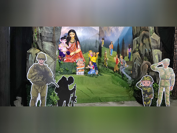 Executive Palace Complex pays tribute to Pahalgam victims and Operation Sindoor (Photo/ANI)