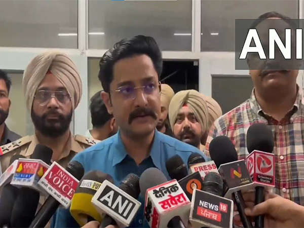 Patiala SSP Varun Sharma (Photo: ANI) 