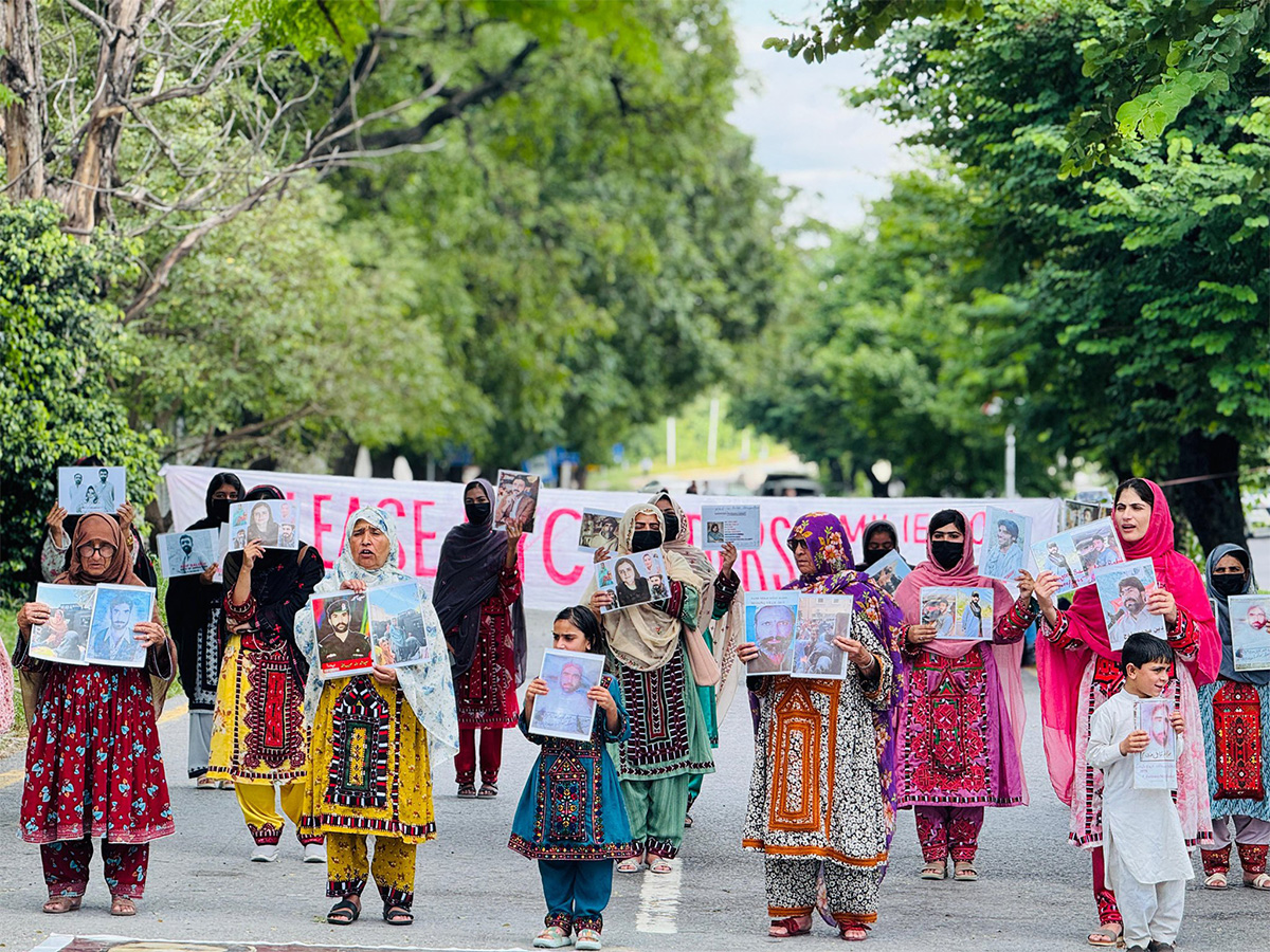 Sit-In protest in Islamabad (Photo/ X@BalochYakjehtiC)