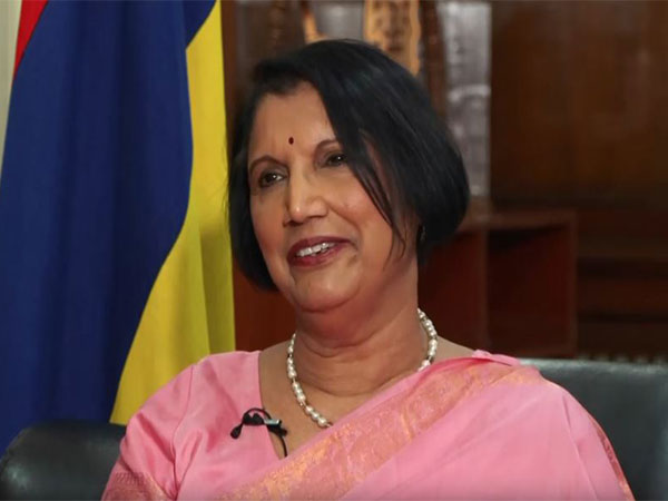 Jyoti Jeetun, Minister of Financial Services and Economic Planning, Mauritius (Photo/ANI)