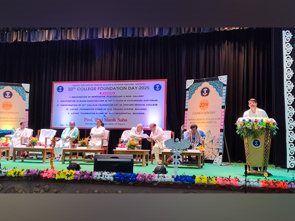 Tripura Chief Minister Manik Saha (Photo/ANI)