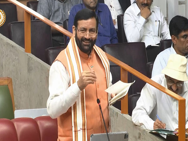 Haryana CM Saini in the state Assembly. (Photo/ANI)