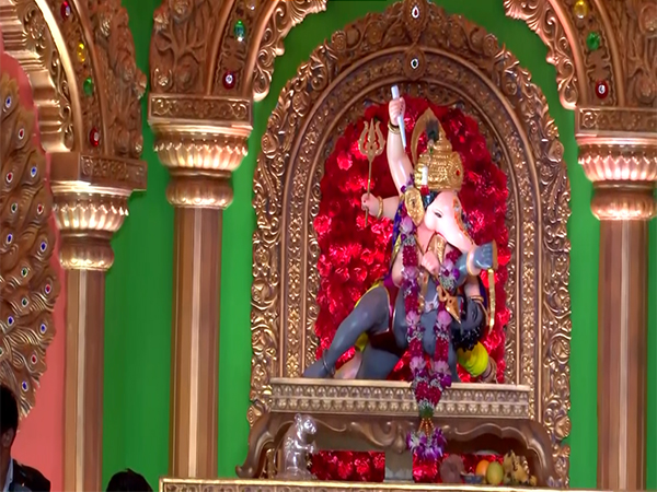 The Shrimant Bhausaheb Rangari Ganpati Mandal in Pune (Photo/ANI)