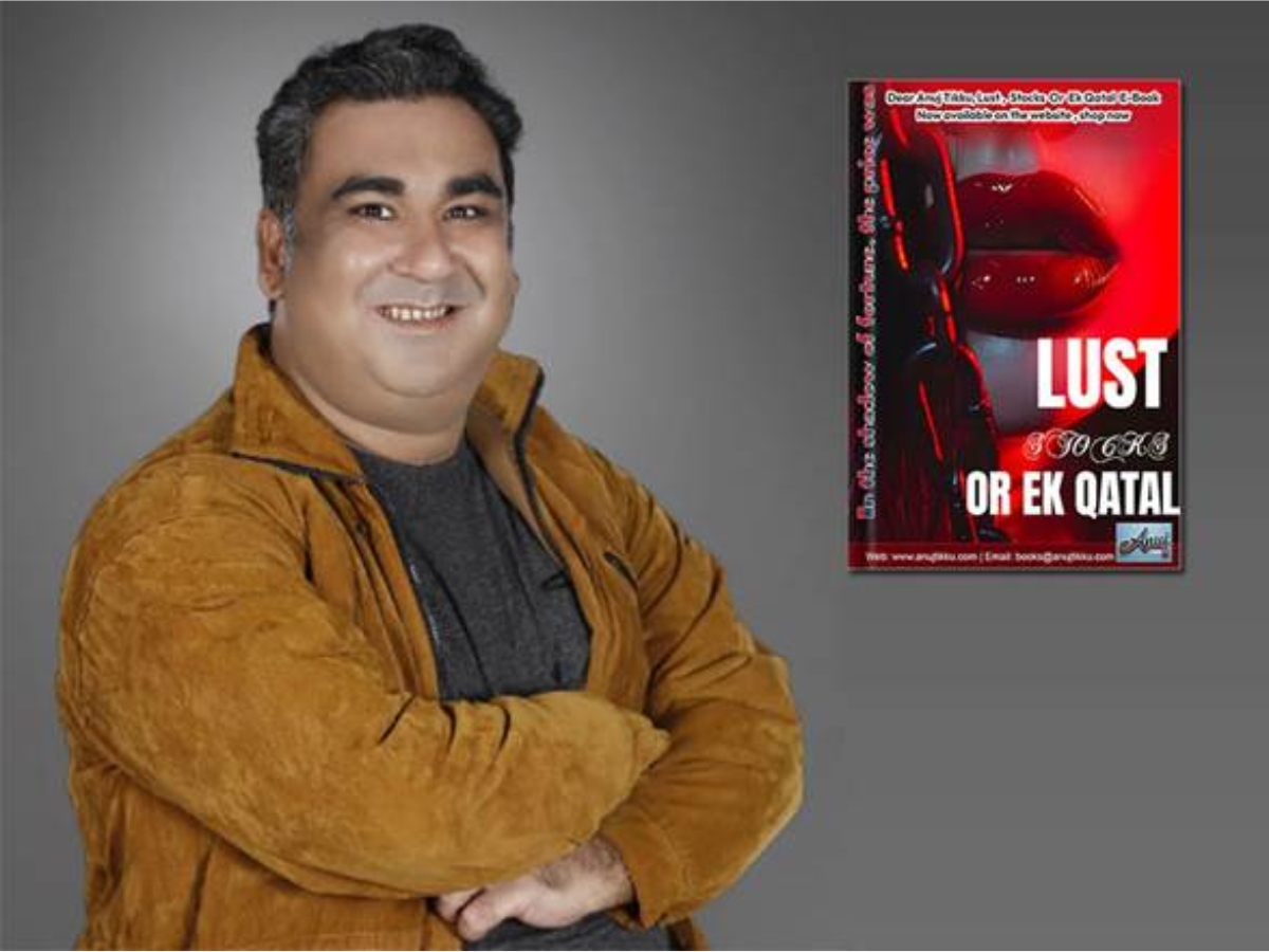 Cult Author Anuj Tikku Launches 61st Book, Lust, Stocks Aur Ek Qatal