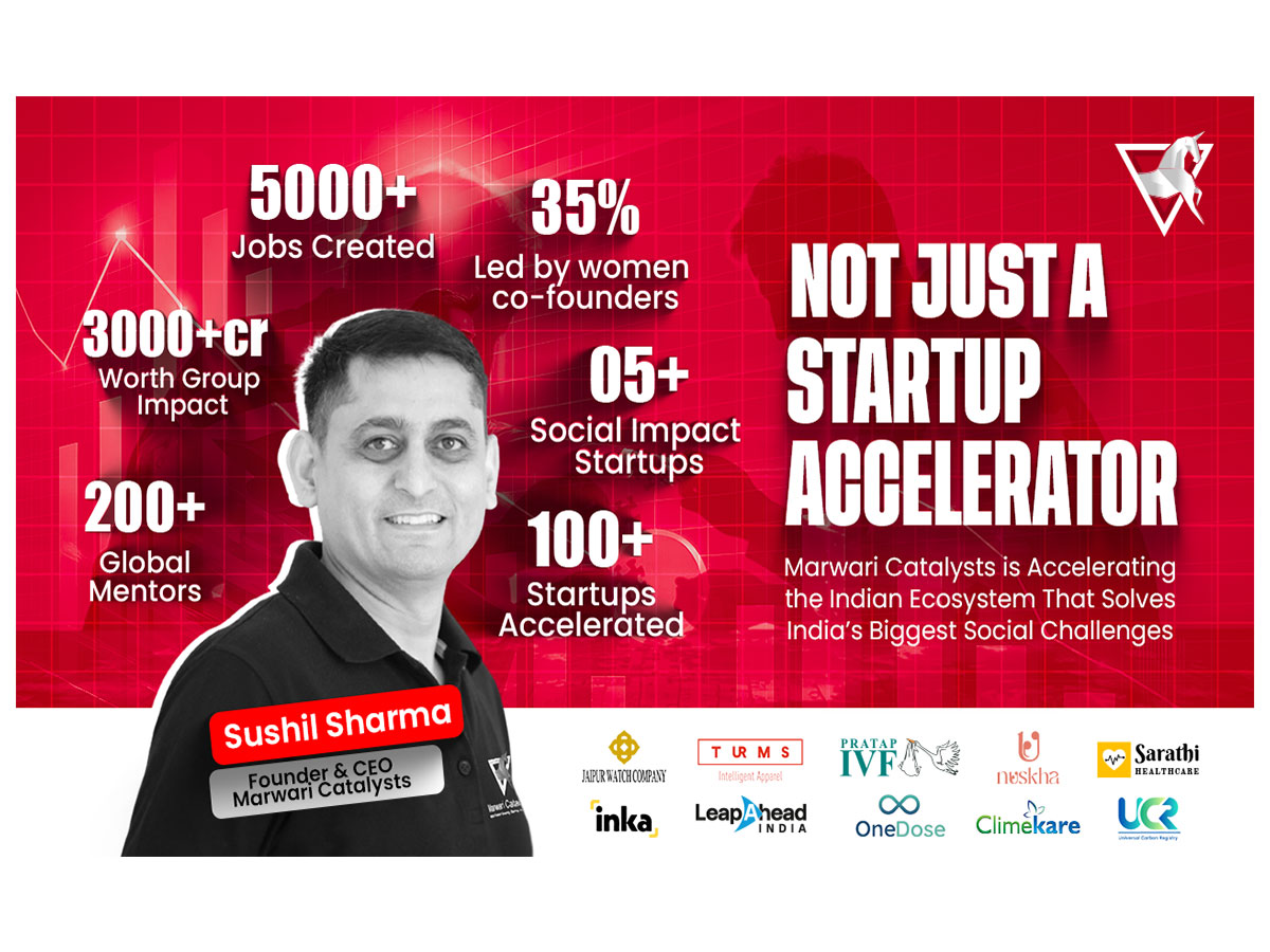 Not Just A Startup Accelerator - Marwari Catalysts Success Through Social Impact