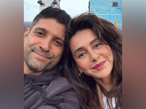 Farhan Akhtar and Shibani Akhtar (Image source: Instagram/@faroutakhtar)
