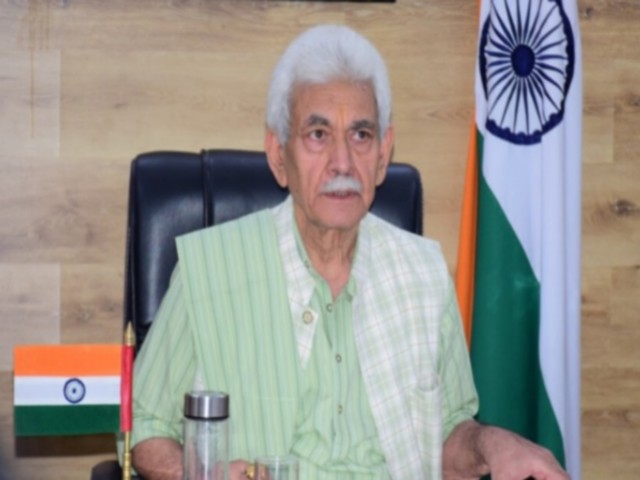 Jammu and Kashmir LG Manoj Sinha (Photo/ANI)