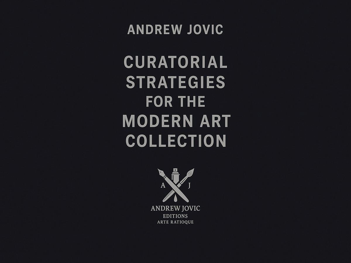 Andrew Jovic outlines a principled approach to urban-contemporary collecting with a new English edition and curatorial imprint