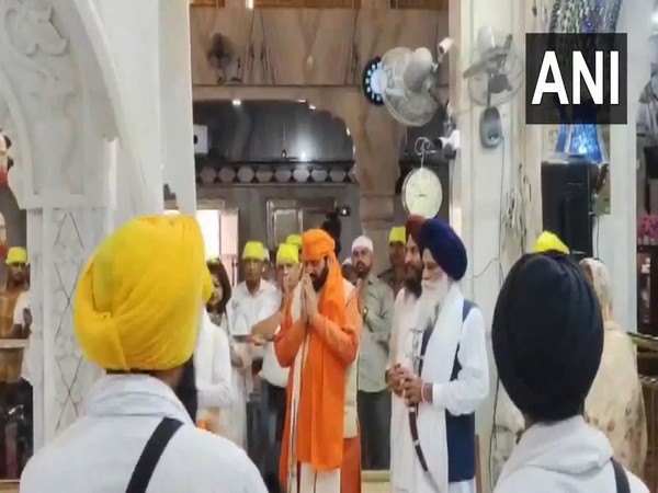 Haryana CM Saini visits Gurudwara Shri Nada Sahib (Photo/ANI)