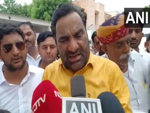 Rashtriya Loktantrik Party (RLP) leader Hanuman Beniwal (Photo/ANI)