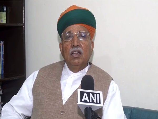 Union Minister Arjun Ram Meghwal (File Photo: ANI)