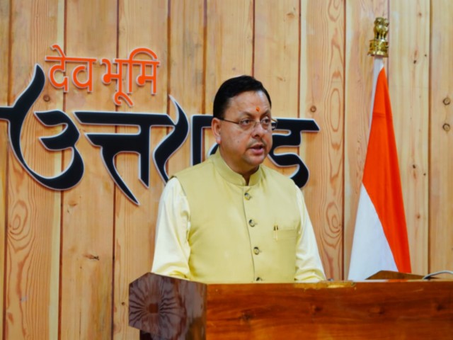 Uttarakhand Chief Minister Pushkar Singh Dhami (Photo/ANI)