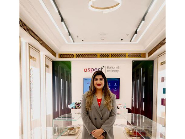 Aksha Kamboj, Executive Chairperson, Aspect Global Ventures at the Aspect Bullion & Refinery's Second Signature Bullion Store launch in Borivali