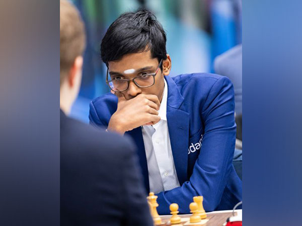 Indian chess player R Praggnanandhaa. (Photo: @tatasteelchess X)