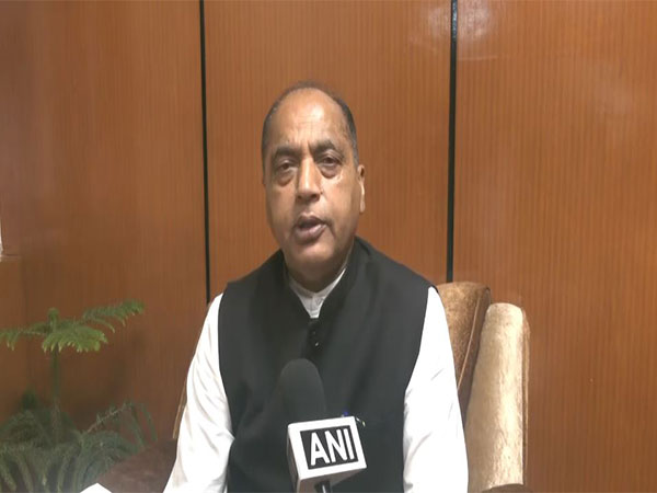 Former Himachal Pradesh Chief Minister and Leader of Opposition Jai Ram Thakur (Photo/ANI)