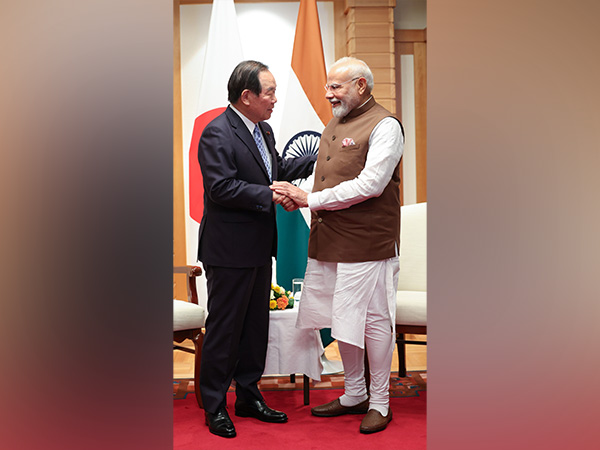 Japan Speaker Fukushiro Nukaga and Prime Minister Narendra Modi (Image: X@narendramodi)