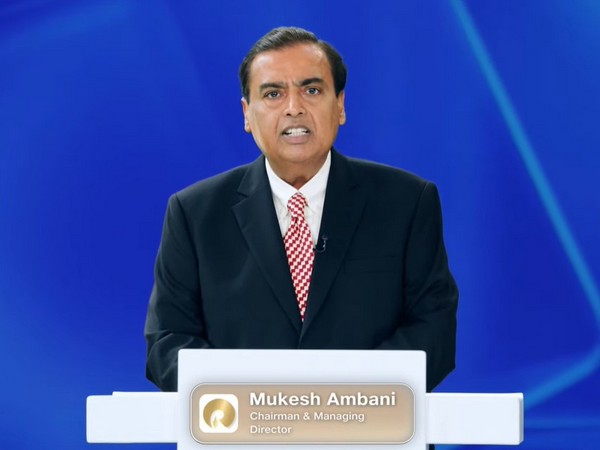 Mukesh Ambani, Chairman and Managing Director of Reliance Industries Ltd (Image: YouTube/Reliance Updates)