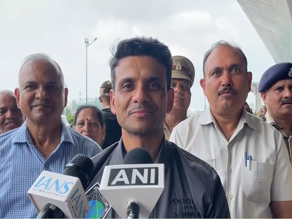 Group Caption Shubhanshu Shukla (Photo/ANI)