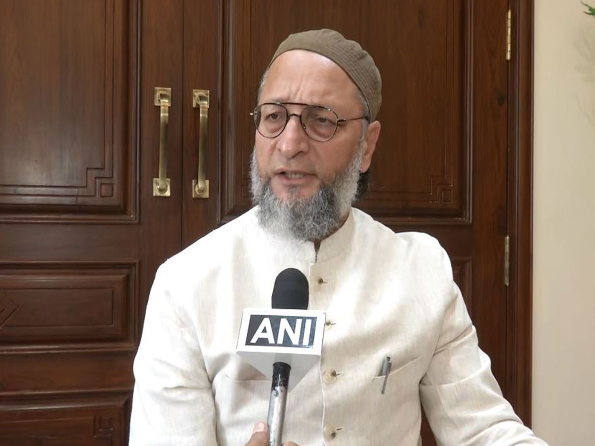AIMIM chief Asaduddin Owaisi. (Photo/ANI)