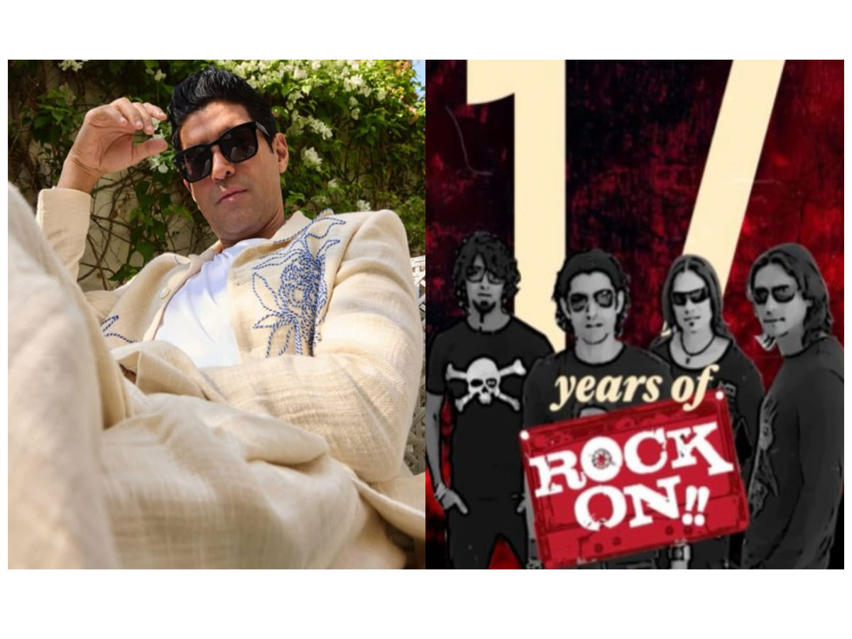 Farhan Akhtar marks 17 years of Rock On (Photo/instagram/@faroutakhtar)