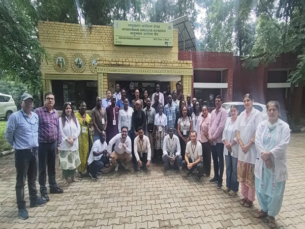 Delegation from 13 countries visits Aam Aadmi Clinic in Mohali(Photo/DPR SAS Nagar Mohali)