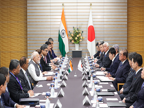 PM Narendra Modi and PM Shigeru Ishiba at the 15th India-Japan Annual Summit in Tokyo  (Photo X/@MEAIndia)