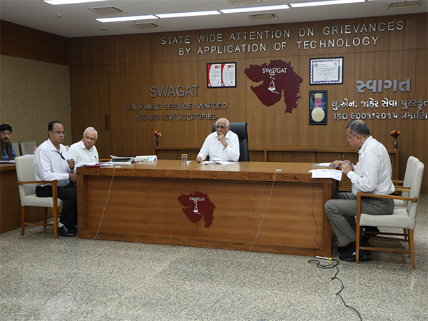 Gujarat CM Bhupendra Patel emphasises District-Level Coordination in SWAGAT Online Program (Image source: X/ CMOGujarat)