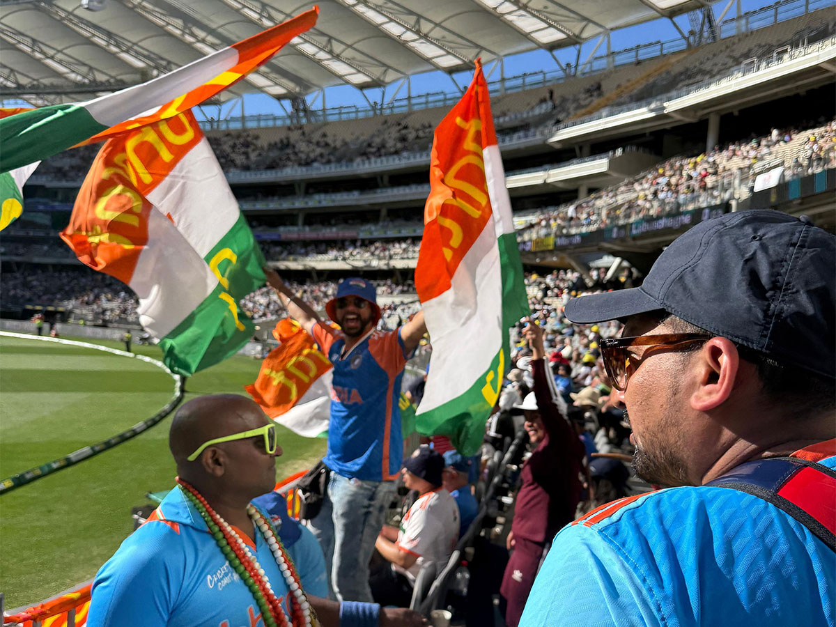 Indian fans (Photo: Cricket Australia)
