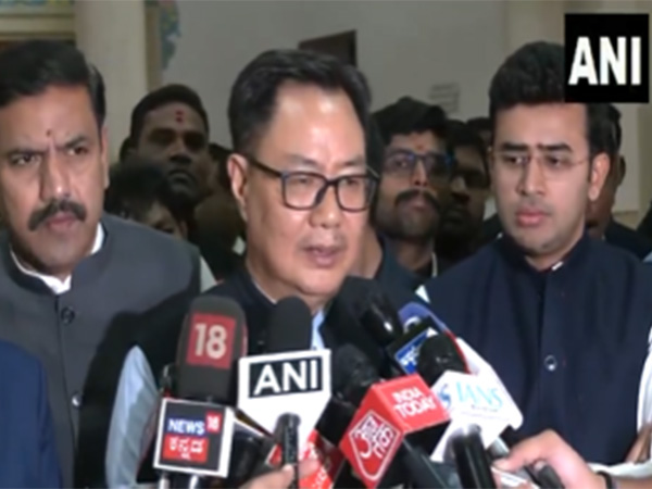 Union Minister Kiren Rijiju  (Photo/ANI)