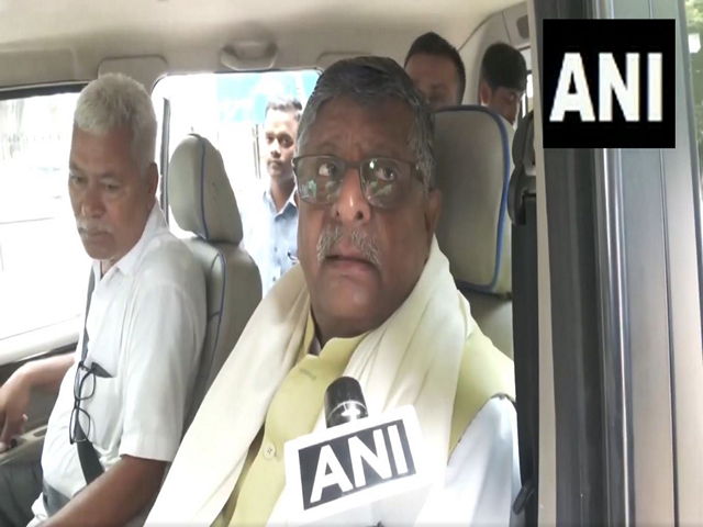 BJP MP Ravi Shankar Prasad. (Photo/ANI)