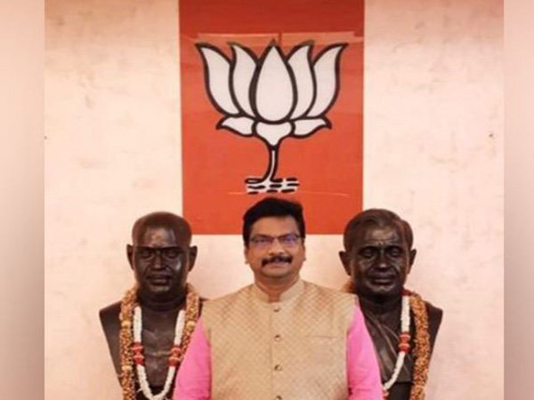 Tamil Nadu BJP Spokesperson A.N.S.Prasad (File Photo/ANI)