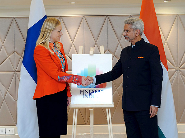 EAM S Jaishankar and Finland FM Elina Valtonen  (File Photo/ANI)