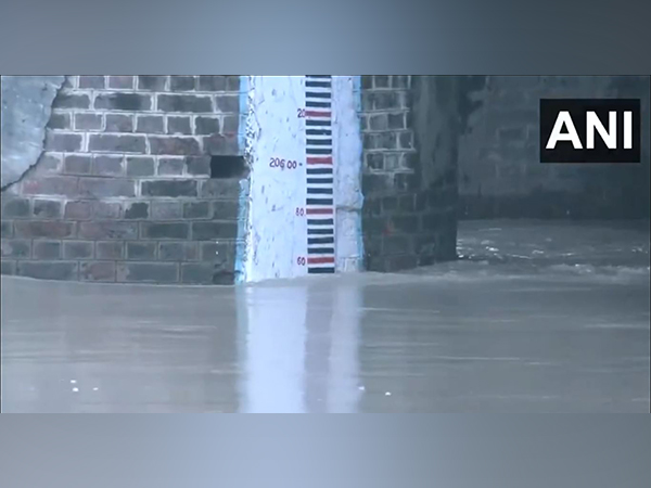 Delhi: Yamuna water level crosses danger level. (Photo/ANI)